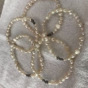 Fresh water pearl bracelets